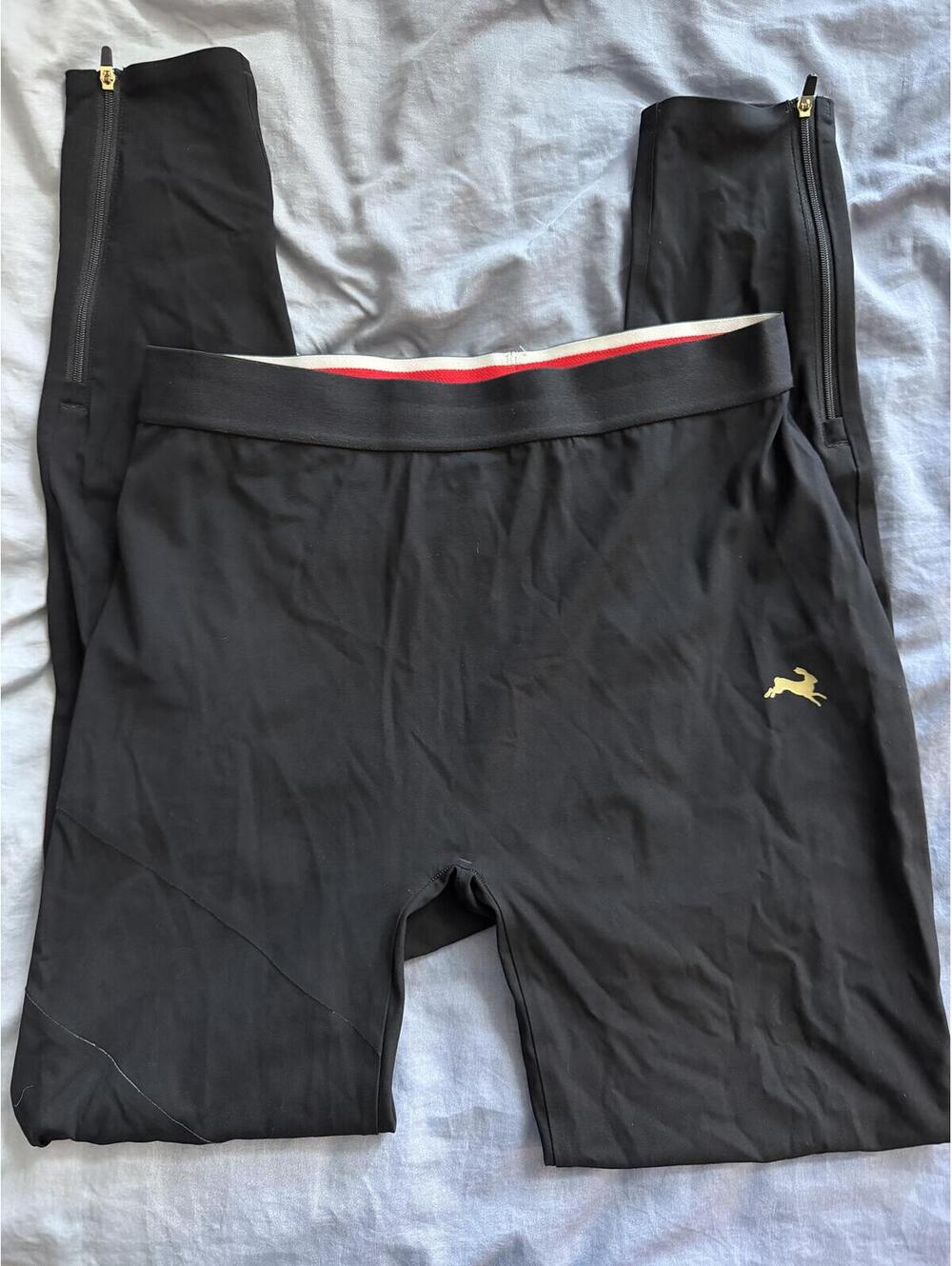 Tracksmith Men's Turnover Running Tights Black Size Large